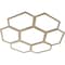 Ekena Millwork Florin Wood Fretwork Pierced Ceiling Medallion, Birch, 32"OD x 11 1/4"ID x 3/8"T CMWP32X32X0375FOBI - alternate 2